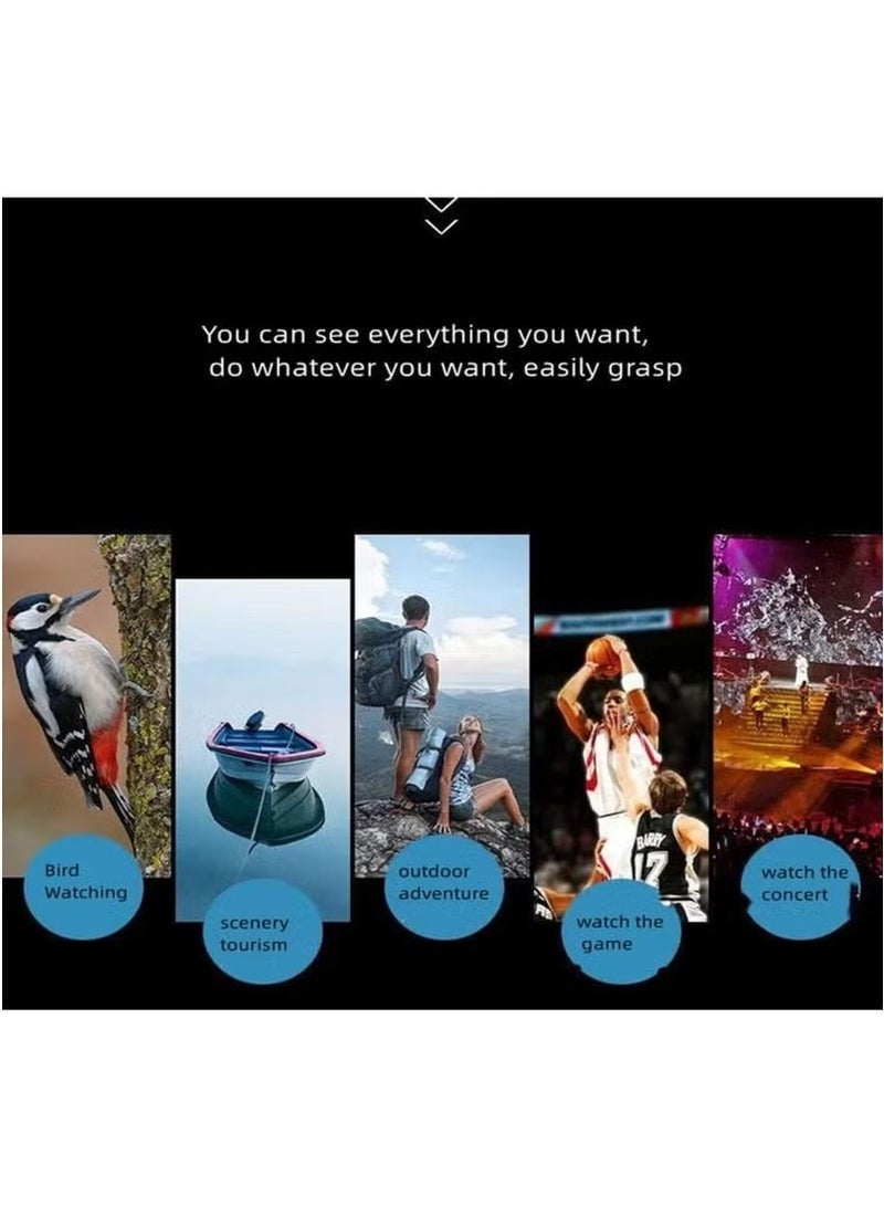 Unewshi 2000X25 Monocular Telescope, Suitable for Adults and Children Portable Telescope, 8000M/80000M Gift (With Mobile Phone Adapter) - Image 5
